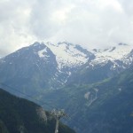 Montagne depuis Alpes d’Huez